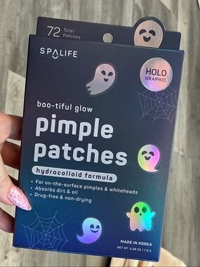 SpaLife Boo-tiful Glow Pimple Patches - Holographic Ghosts